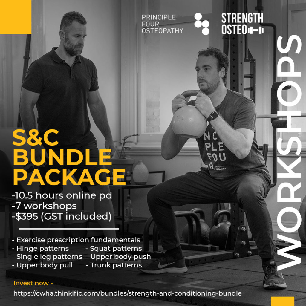 Post 4 1 Strength And Conditioning Professional Development For Health Professionals
